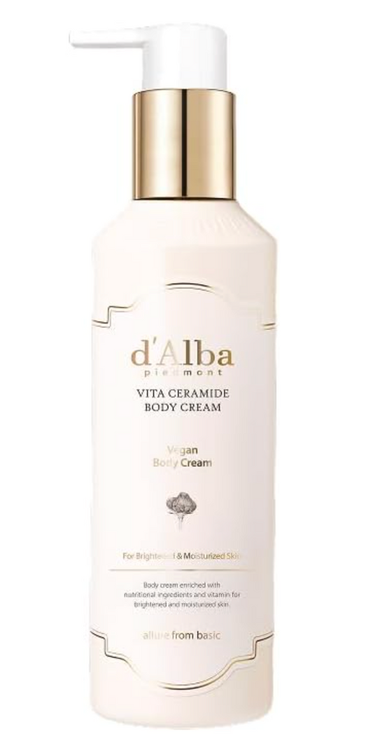 d'Alba Vita Ceramide Brightening Body Cream